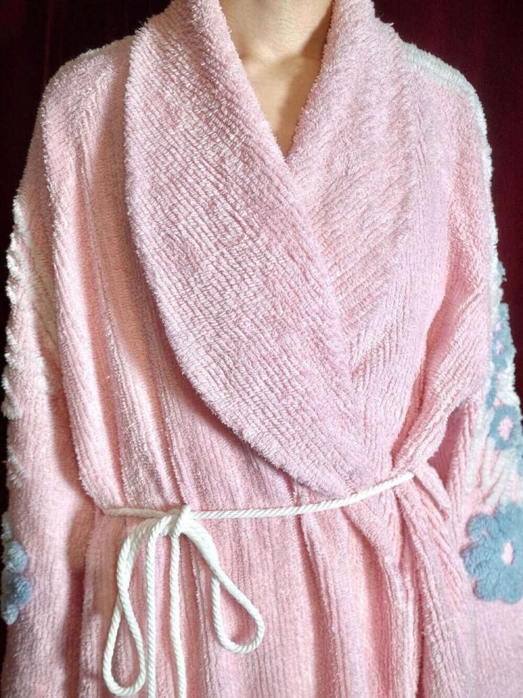 c.1980s Chenille Gown