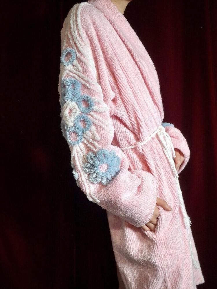c.1980s Chenille Gown
