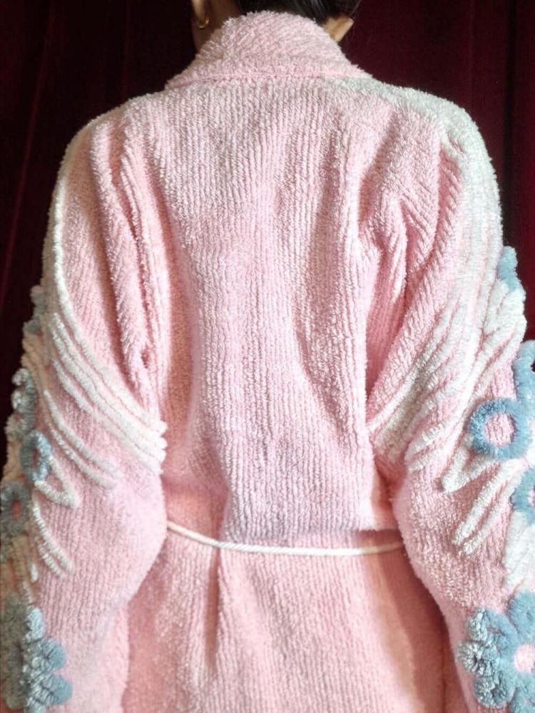 c.1980s Chenille Gown