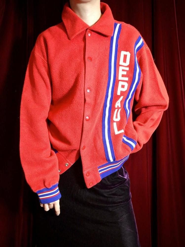 c.1960s Red Fleece Jacket