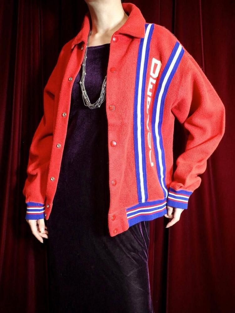 c.1960s Red Fleece Jacket