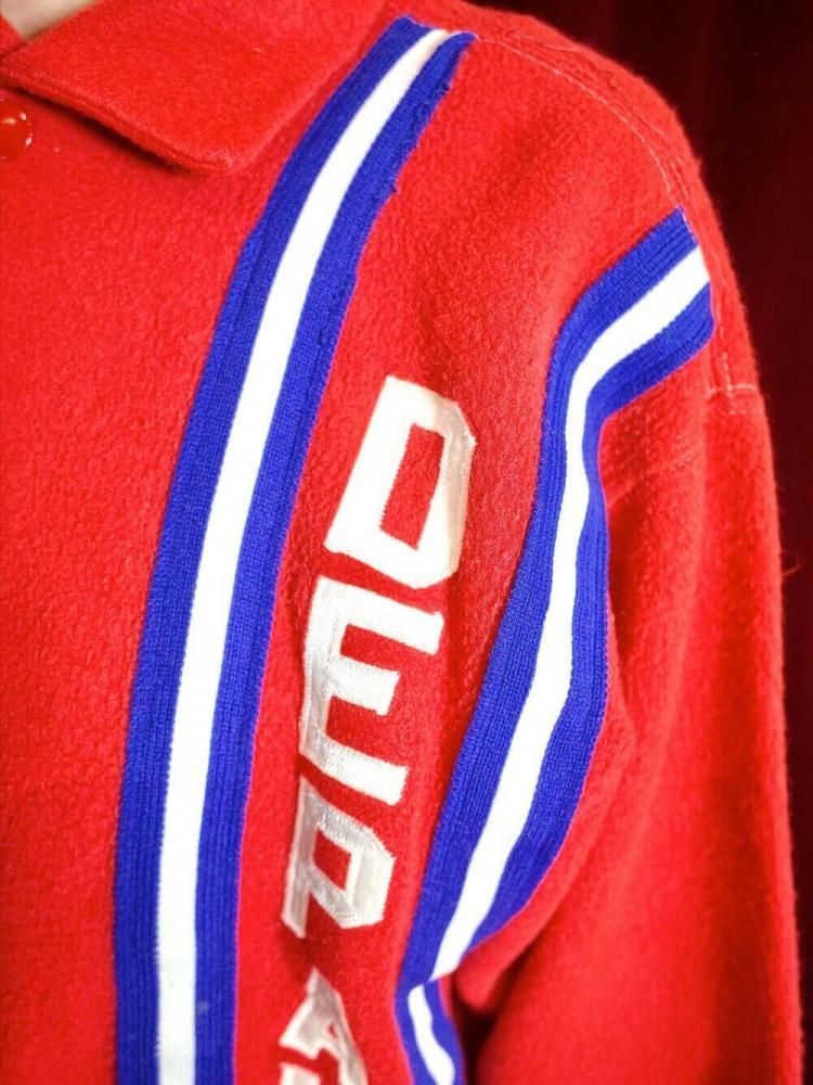 c.1960s Red Fleece Jacket