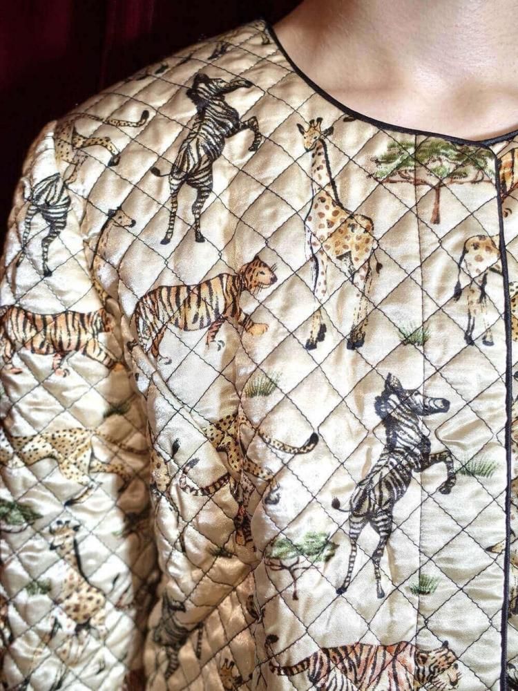 Animal Quilting Jacket
