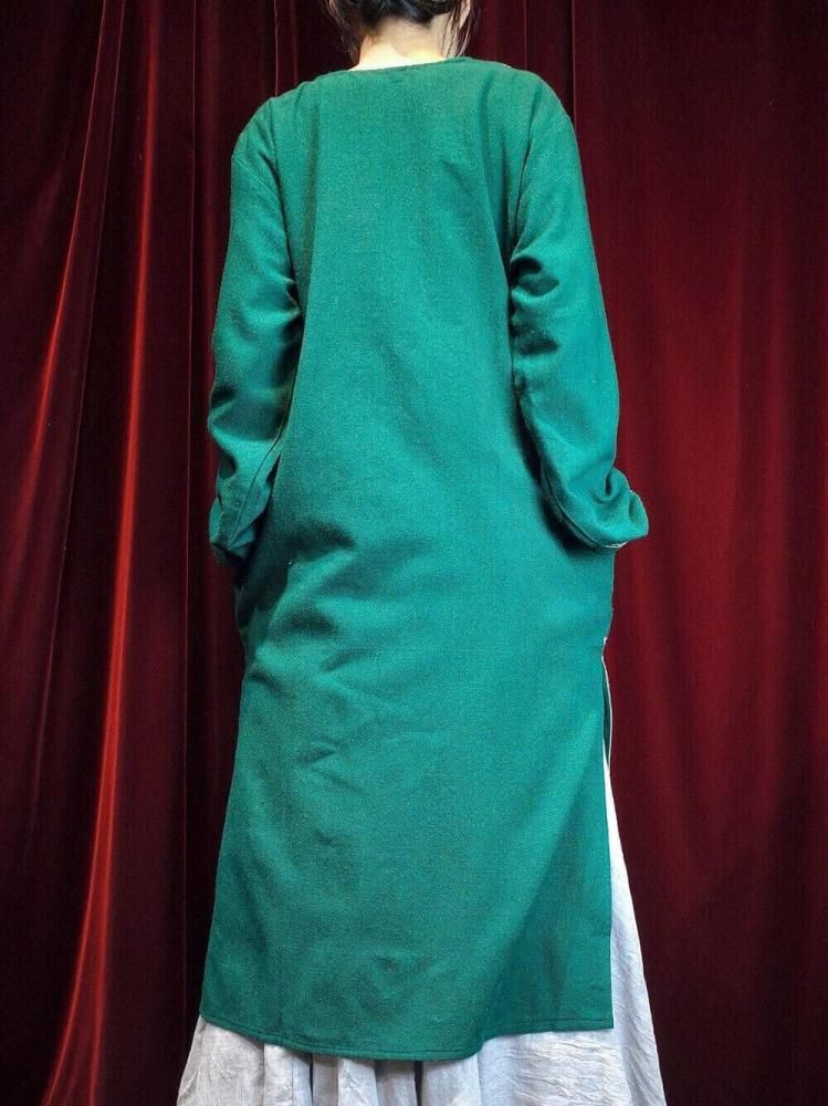 Kashmir Embroidery Slit Dress