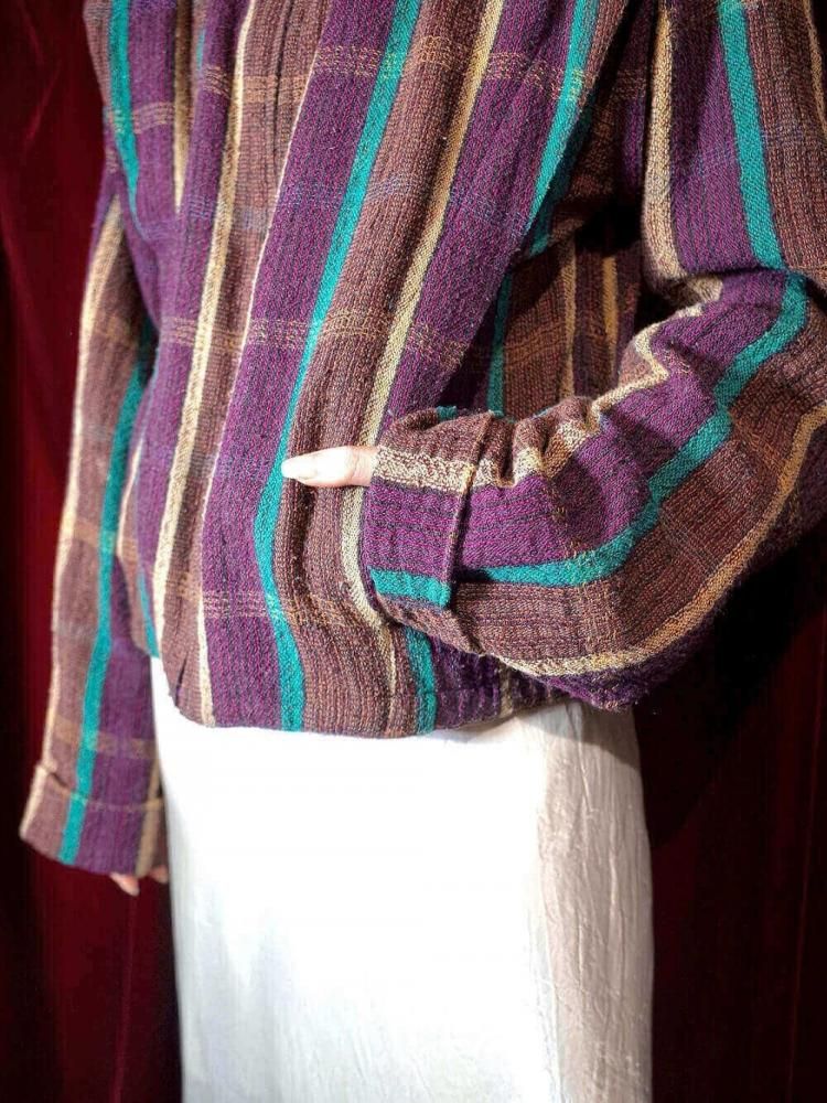"Short Length  Solid Shoulder" Nomadic Texture Jacket