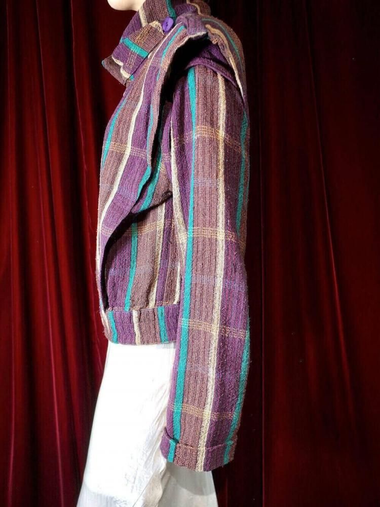 "Short Length  Solid Shoulder" Nomadic Texture Jacket