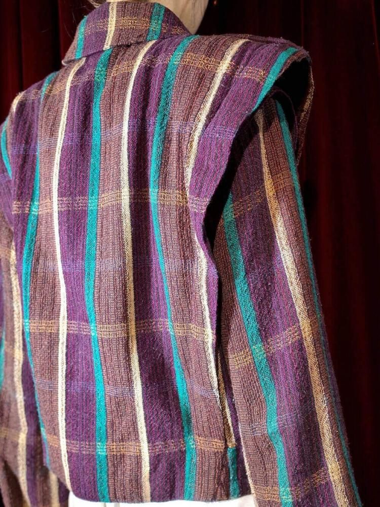 "Short Length  Solid Shoulder" Nomadic Texture Jacket