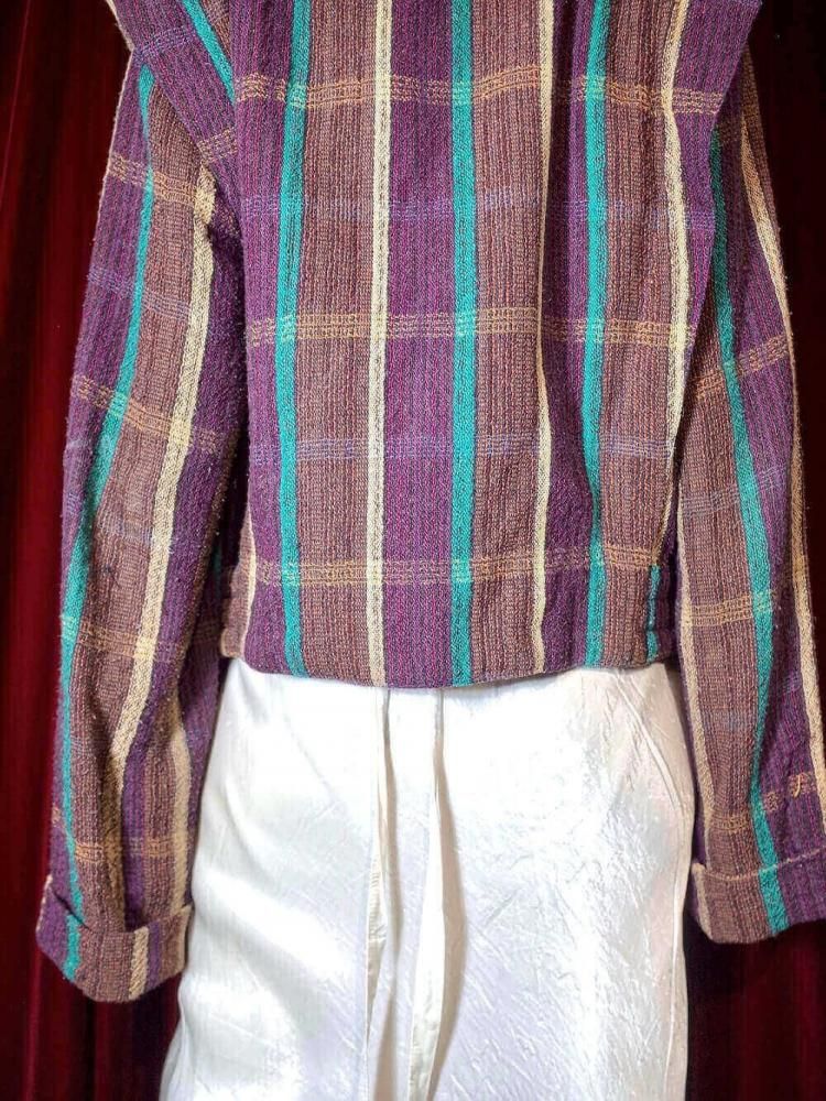 "Short Length  Solid Shoulder" Nomadic Texture Jacket