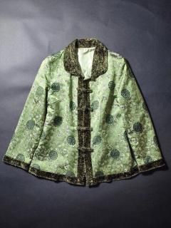 Oriental Green Jacquard China Jacket