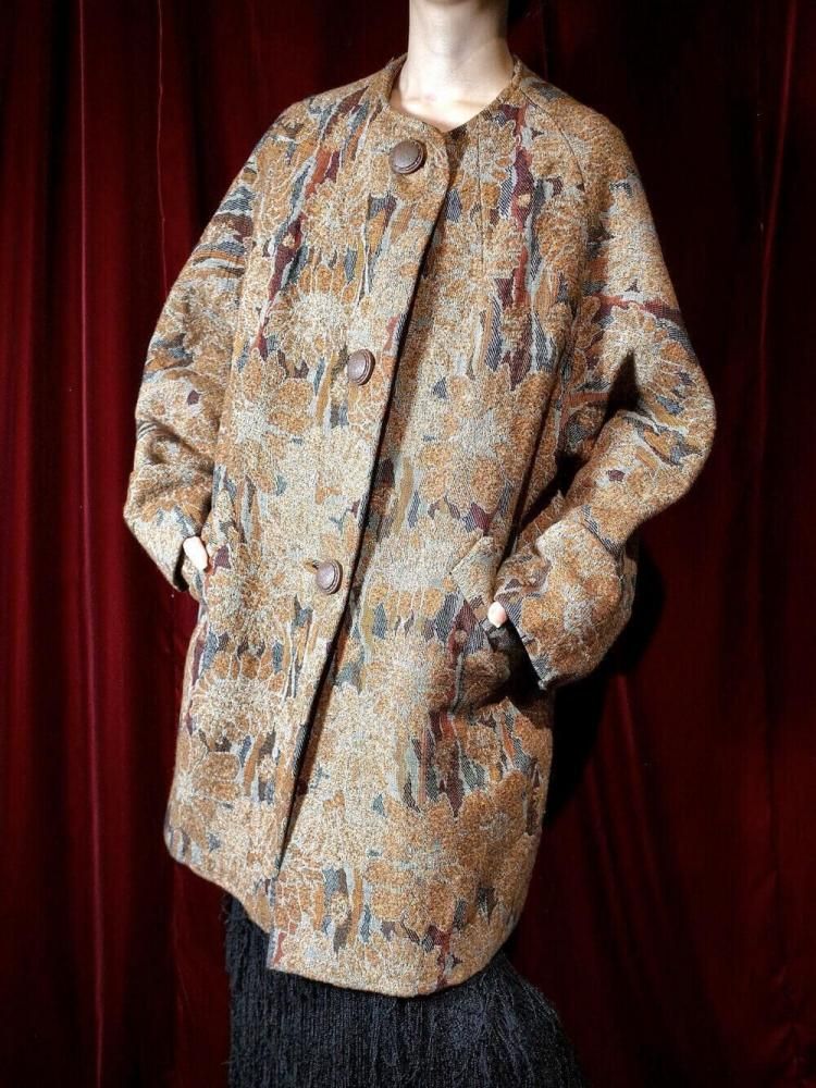 c.1950s Gobelin Woven Coat