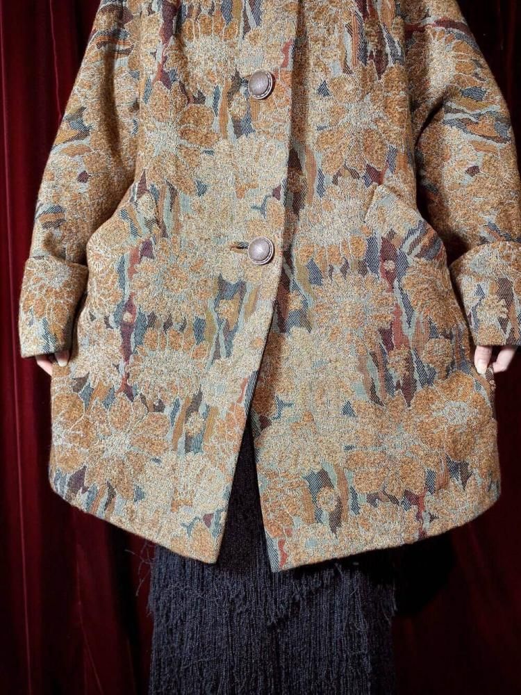 c.1950s Gobelin Woven Coat