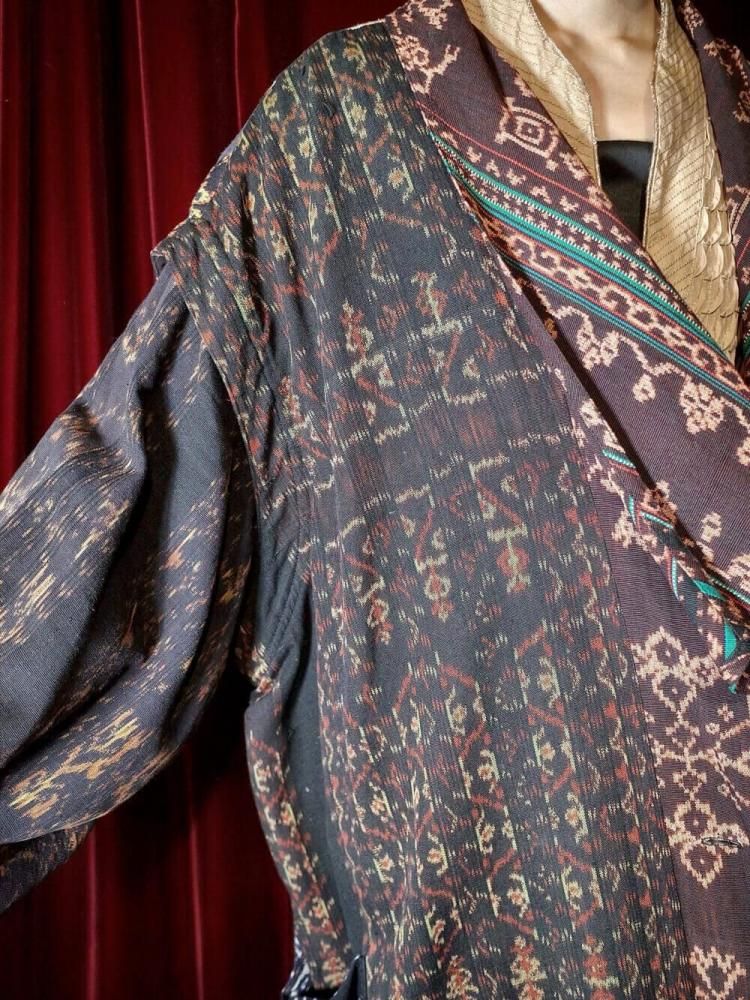Special IKAT "Alien Pattern" Handmade Coat
