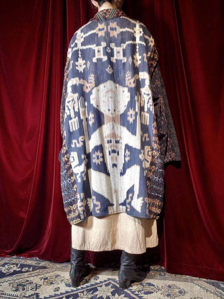 Special IKAT "Alien Pattern" Handmade Coat