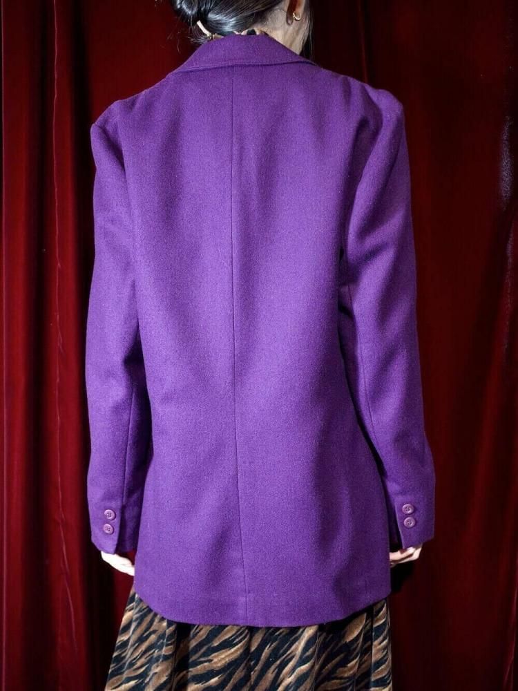 PENDLETON / ڥɥȥ Purple Wool Tailored Jacket