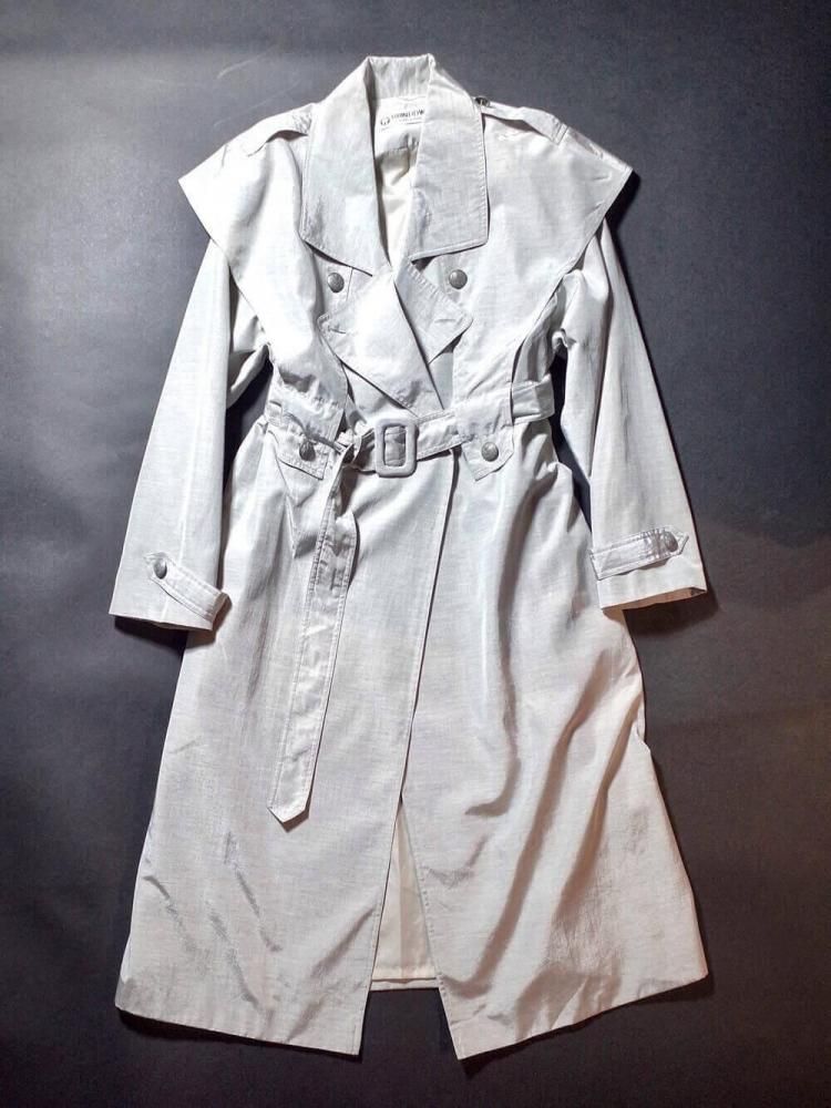 Cape Shoulder Trench Coat