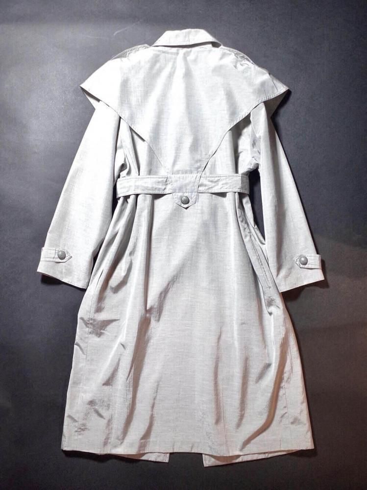 Cape Shoulder Trench Coat