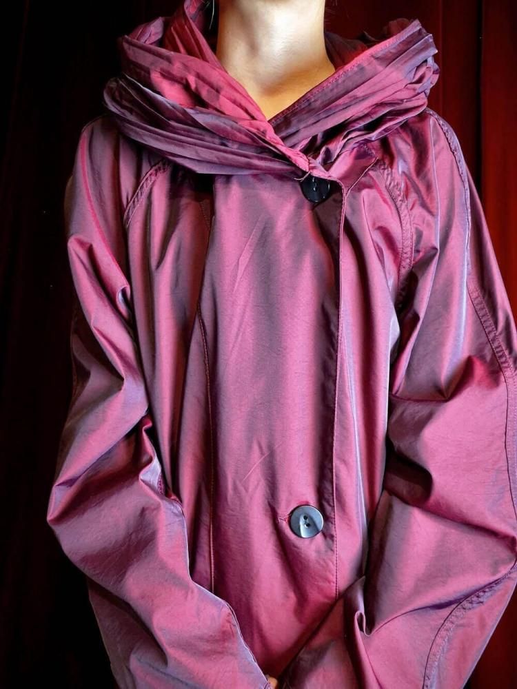 и Gather Hoodie Nylon Coat