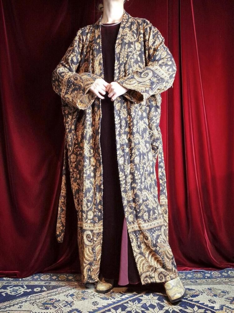 Classical Arabesque Woven Gown