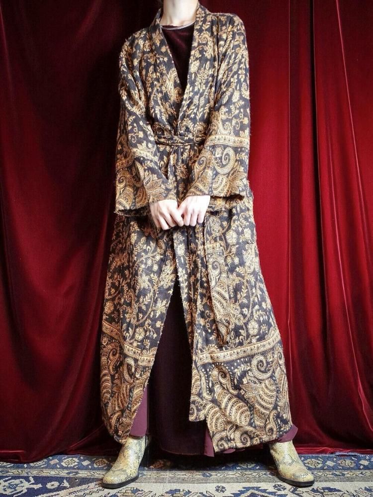 Classical Arabesque Woven Gown