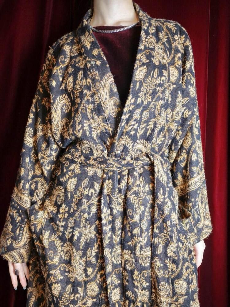 Classical Arabesque Woven Gown