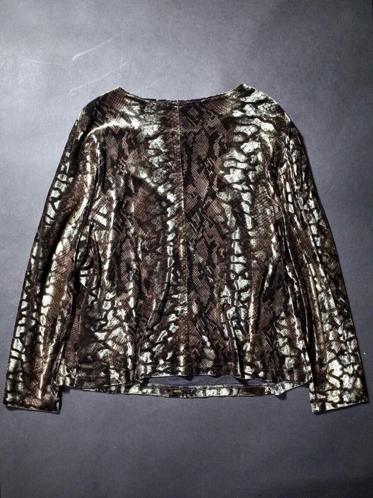 Python Velvet Cut & Sewn