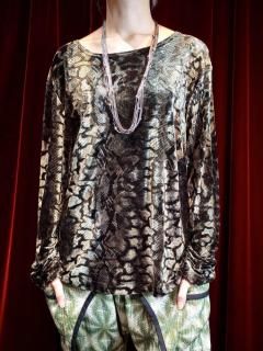 Python Velvet Cut & Sewn