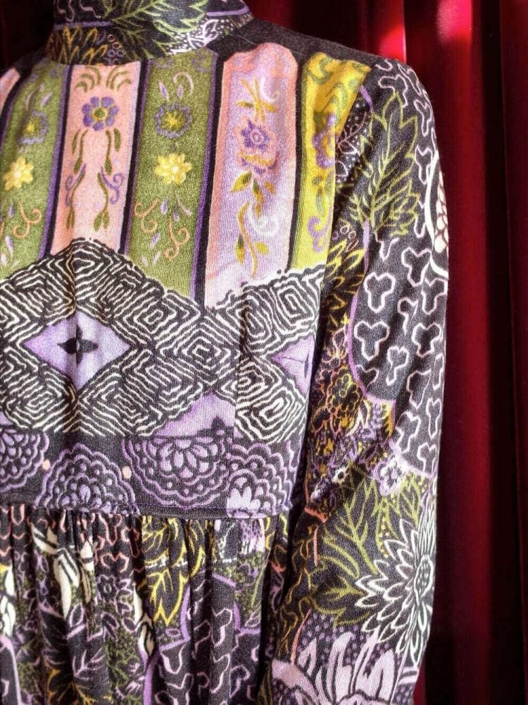 c.1970s "Saks Fifth Avenue" Oriental Dress