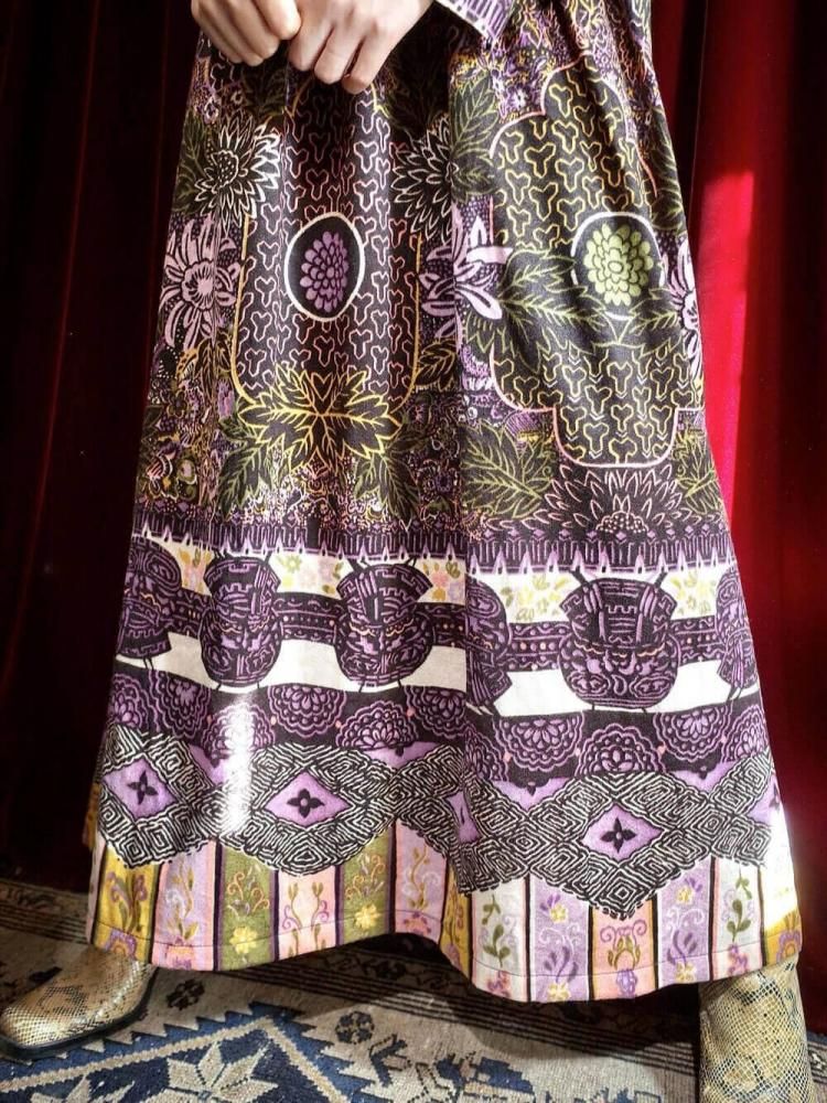 c.1970s "Saks Fifth Avenue" Oriental Dress