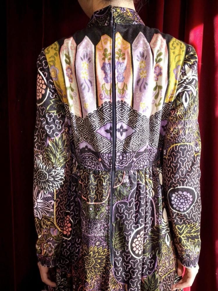 c.1970s "Saks Fifth Avenue" Oriental Dress