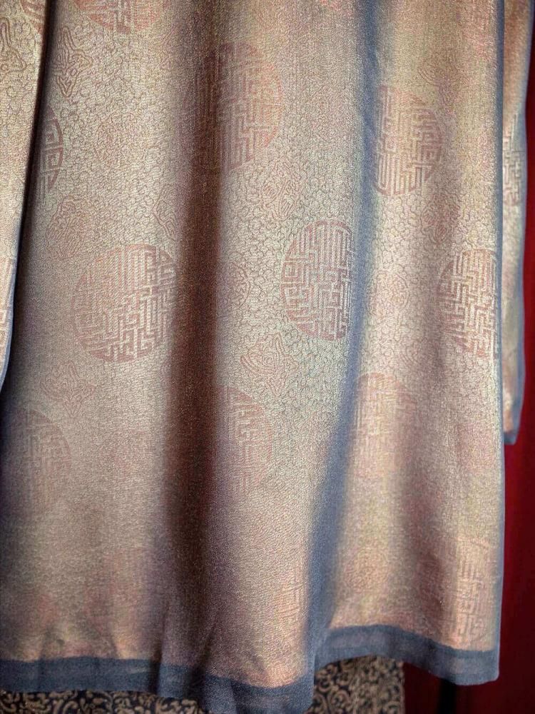 Sheer Layered China Shirt