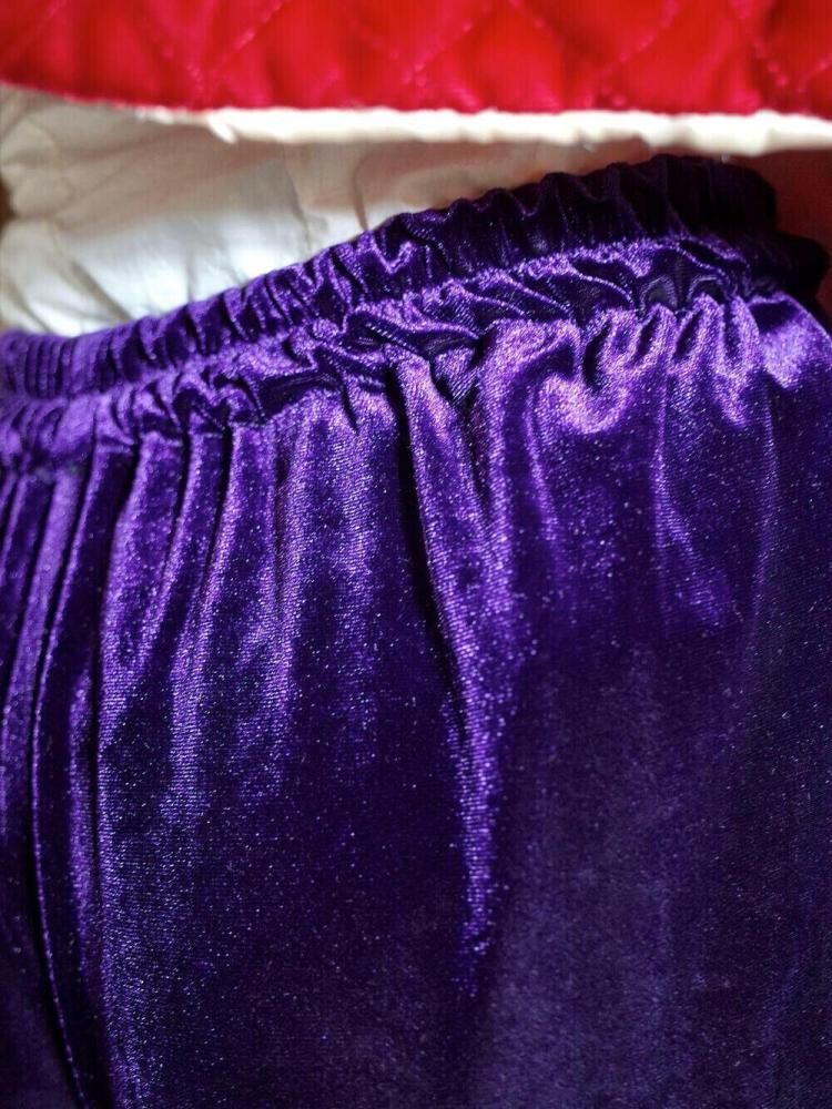 Deep Purple Velvet Pants