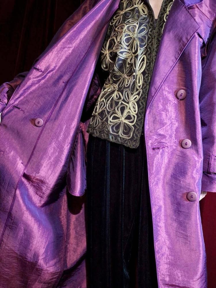 �и� Purple Double Coat