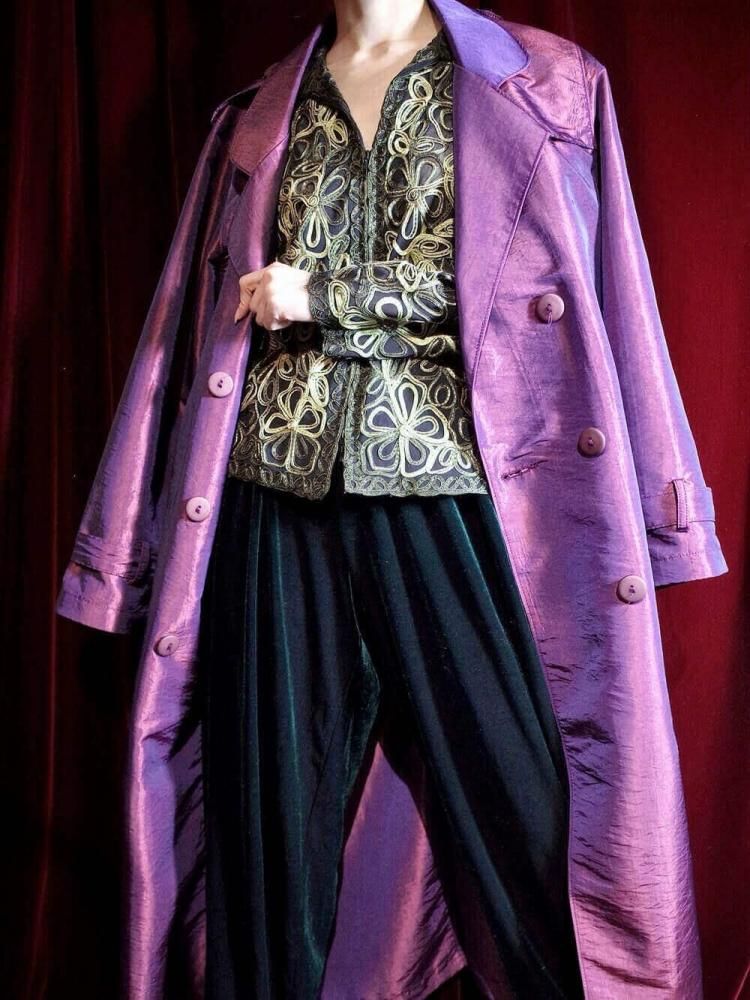 �и� Purple Double Coat