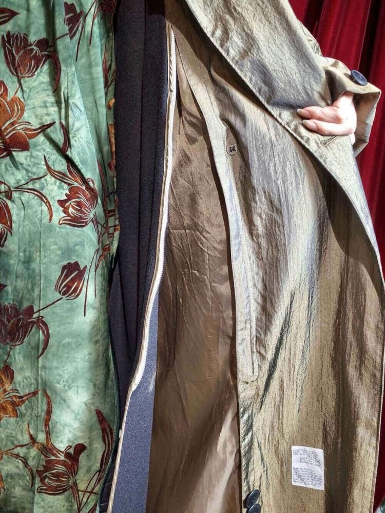 "Saks Fifth Avenue" �и� Bronze Over Silhouette Coat / �賰����ǽ�饤�ʡ���