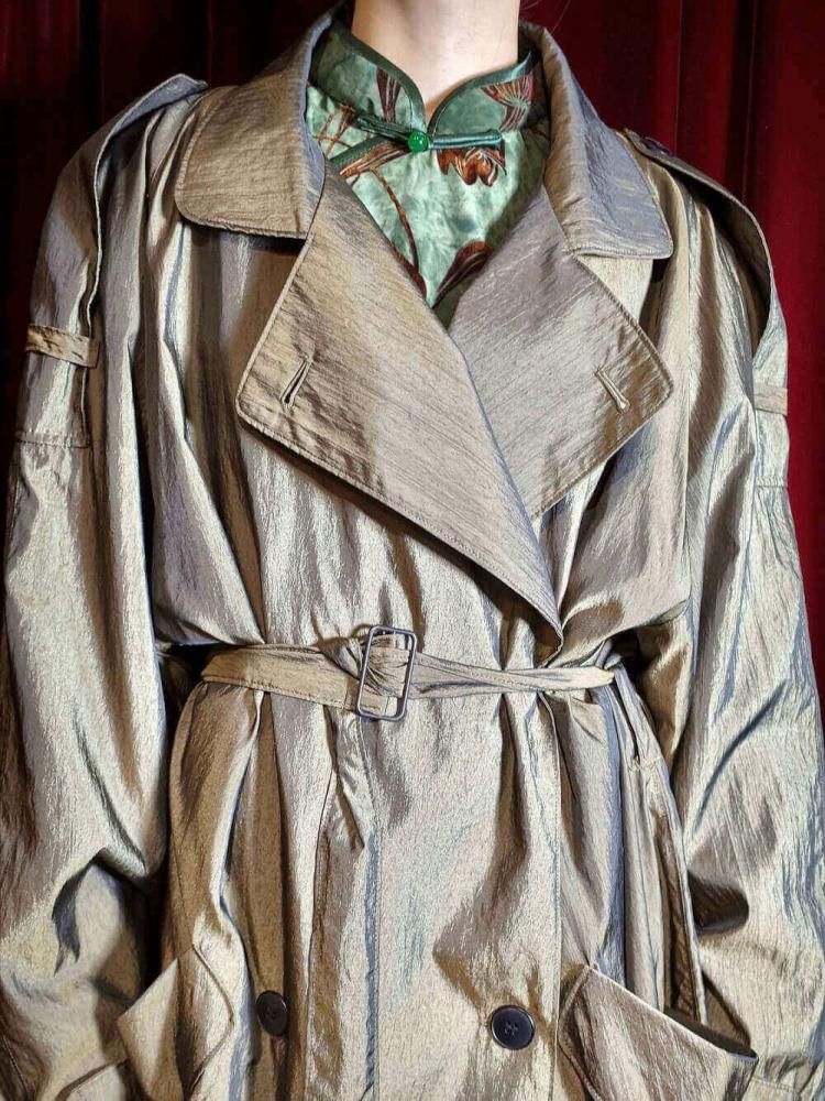 "Saks Fifth Avenue" �и� Bronze Over Silhouette Coat / �賰����ǽ�饤�ʡ���