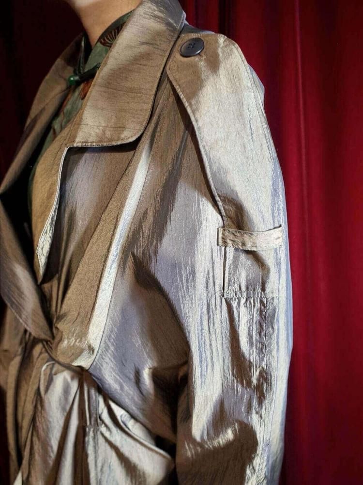 "Saks Fifth Avenue" �и� Bronze Over Silhouette Coat / �賰����ǽ�饤�ʡ���