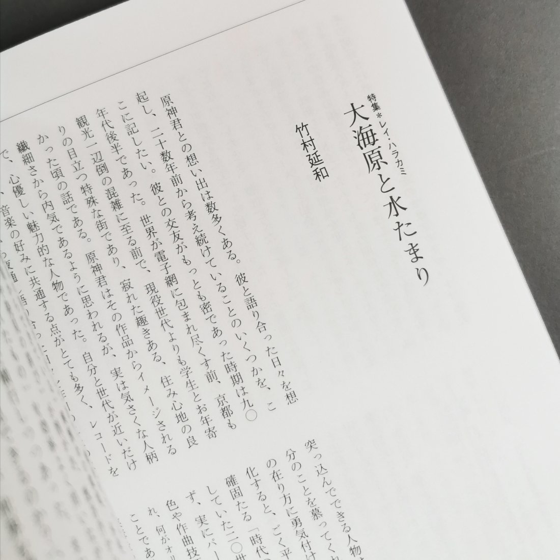 ユリイカ2021年6月号 特集＝レイ・ハラカミ（青土社）