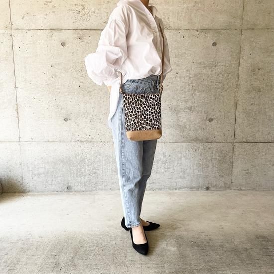 Hekhèr Le Style de Vie ＜アンジー1007＞ハラコ×牛革シュリンク