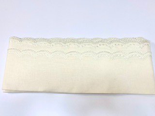 ai-iroオリジナル白レース半巾帯