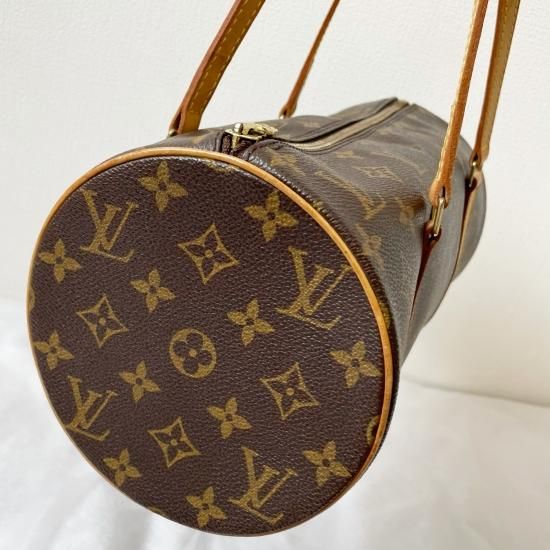 LOUIS VUITTON ルイヴィトンパピヨンモノグラム柄ハンドバッグ 国内