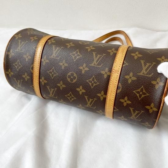 LOUIS VUITTON ルイヴィトンパピヨンモノグラム柄ハンドバッグ-