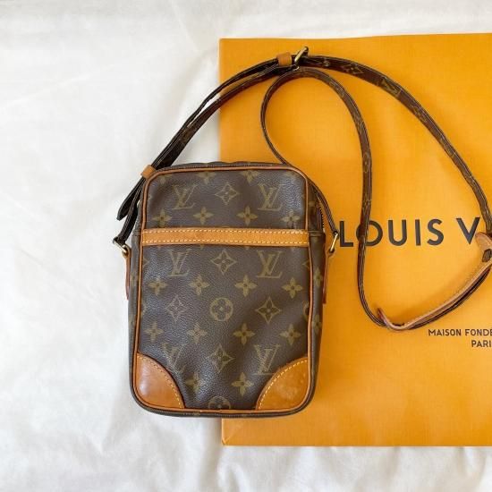 ギフト 【LOUIS VUITTON】ダヌーブ モノグラム ミニショルダーバッグ