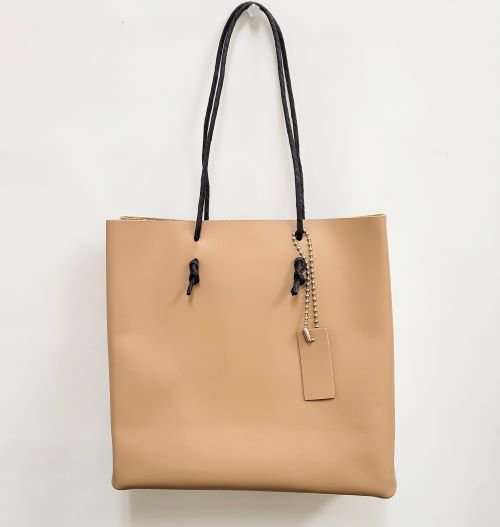 紙袋風革袋トートバッグミニサイズ（工作キット販売） - 18ohako