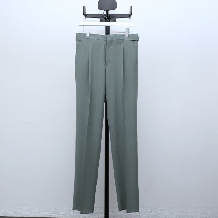 Fendart / フェンダール　1tuck Trousers Side adjuster SAX kiretto 町田セレクトショップ　キレット