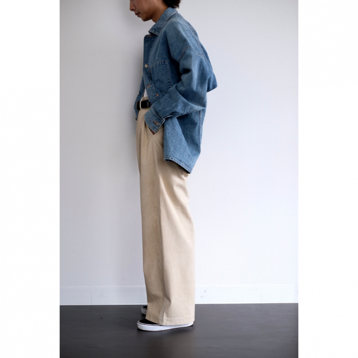 I am dork work pants アイアムドーク ワークパンツ I AM DORK /アイアムドーク work pants BEIGE