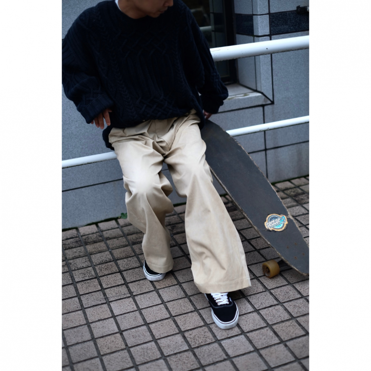 I AM DORK /アイアムドーク work pants BEIGE