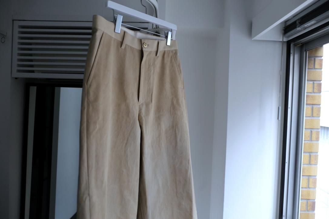 I AM DORK /アイアムドーク work pants BEIGE - kirettoーv 通販,オンライン