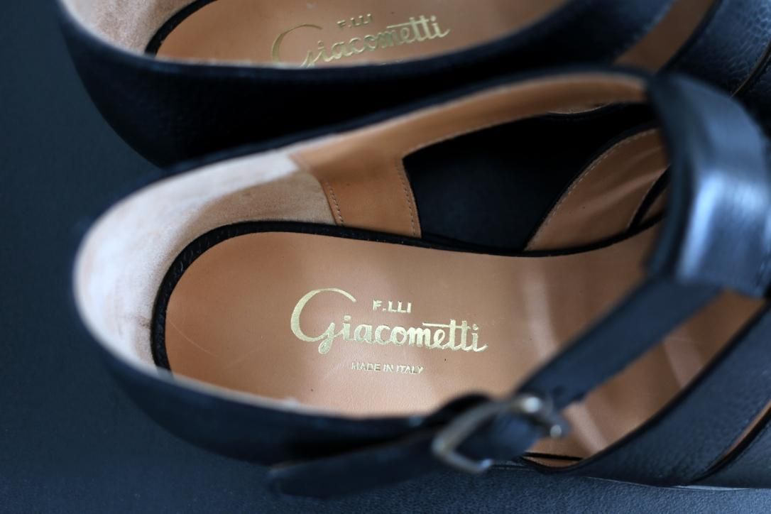 F.lli Giacometti FG166 .010 SCOZIA NERO Gurkha Sandals