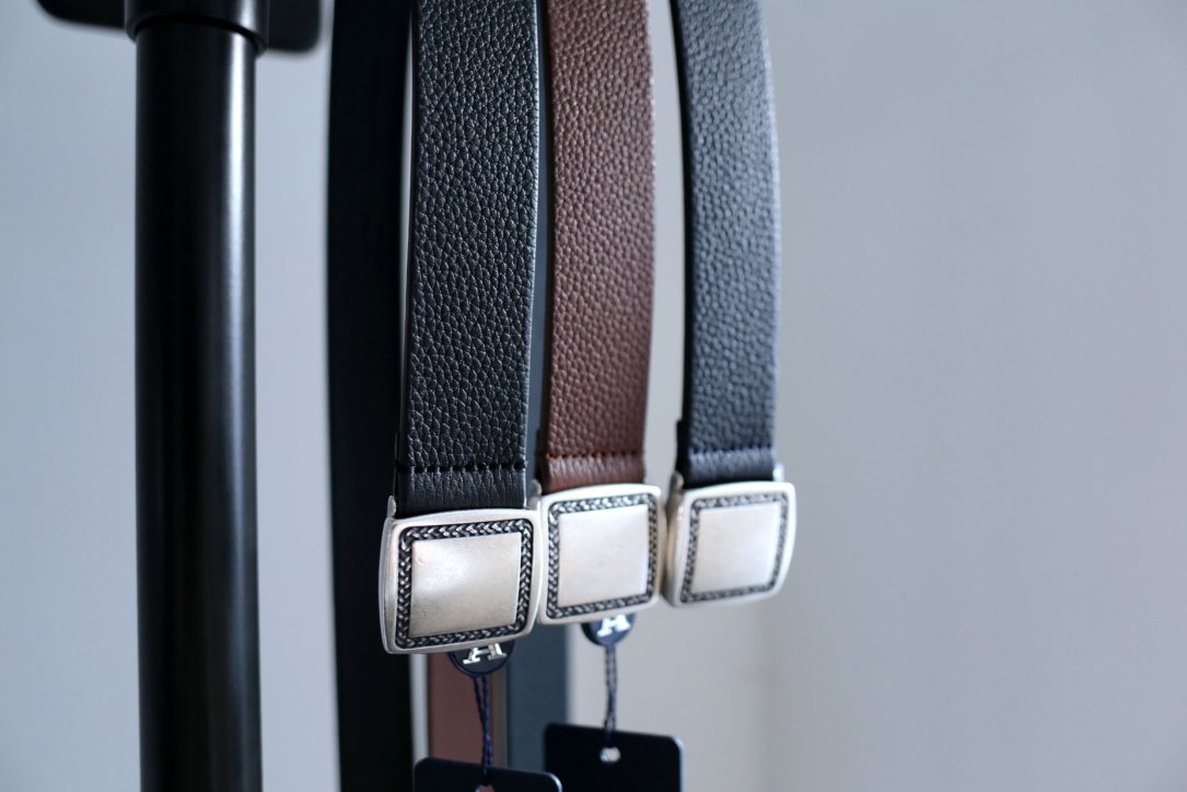 【Anderson's アンダーソンズ】GI Belt　Grain Leather　NAVY GIベルト @kiretto_store