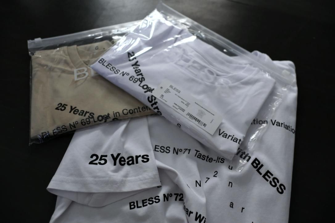 【BLESS n° ブレス】N°74 MULTI COLLECTION IV T-SHIRT WHITE kiretto- 通販/オンライン